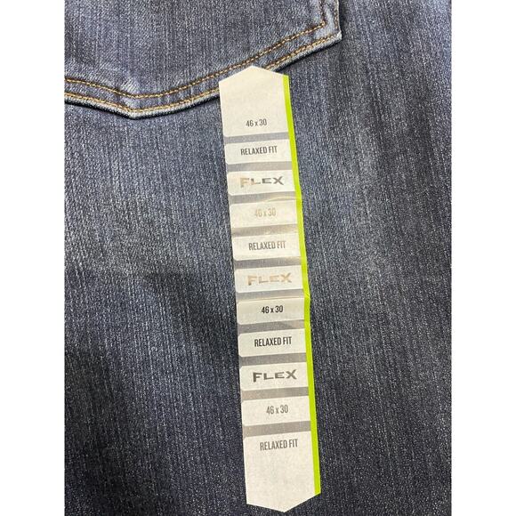 Men's Duluth Men's Ballroom Double Flex Relaxed Fit Jeans Size 46 X 30 - Picture 6 of 6